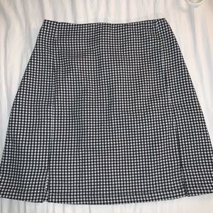 Brandy Melville Gingham Cara Skirt